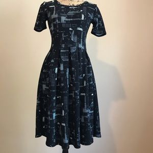 Lularoe Amelia Dress XS